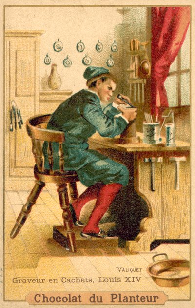 Stamp engraver, France, time of Louis XIV by French School